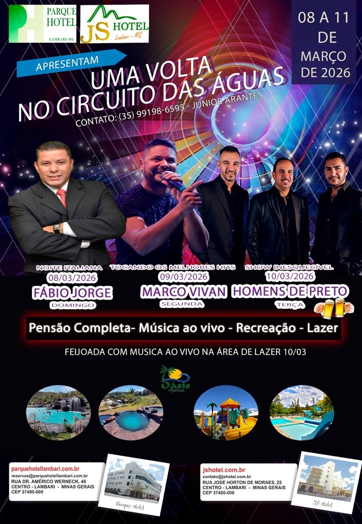 Uma volta ao Circuito das Águas