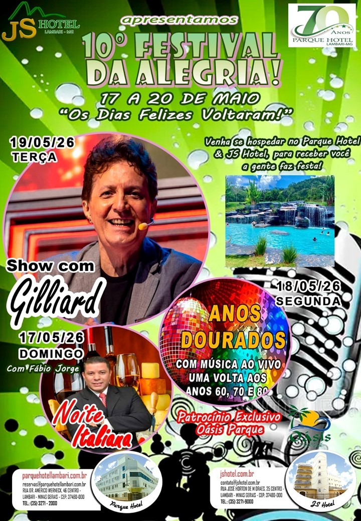 10 edição -  Festival da Alegria