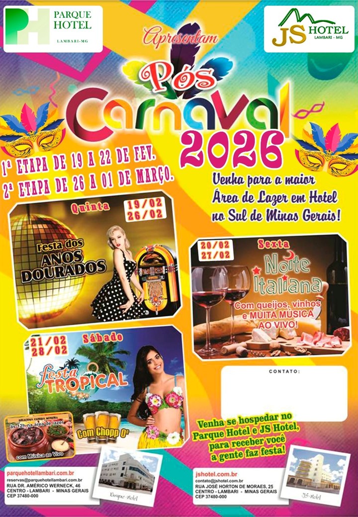 Pós-carnaval 2026