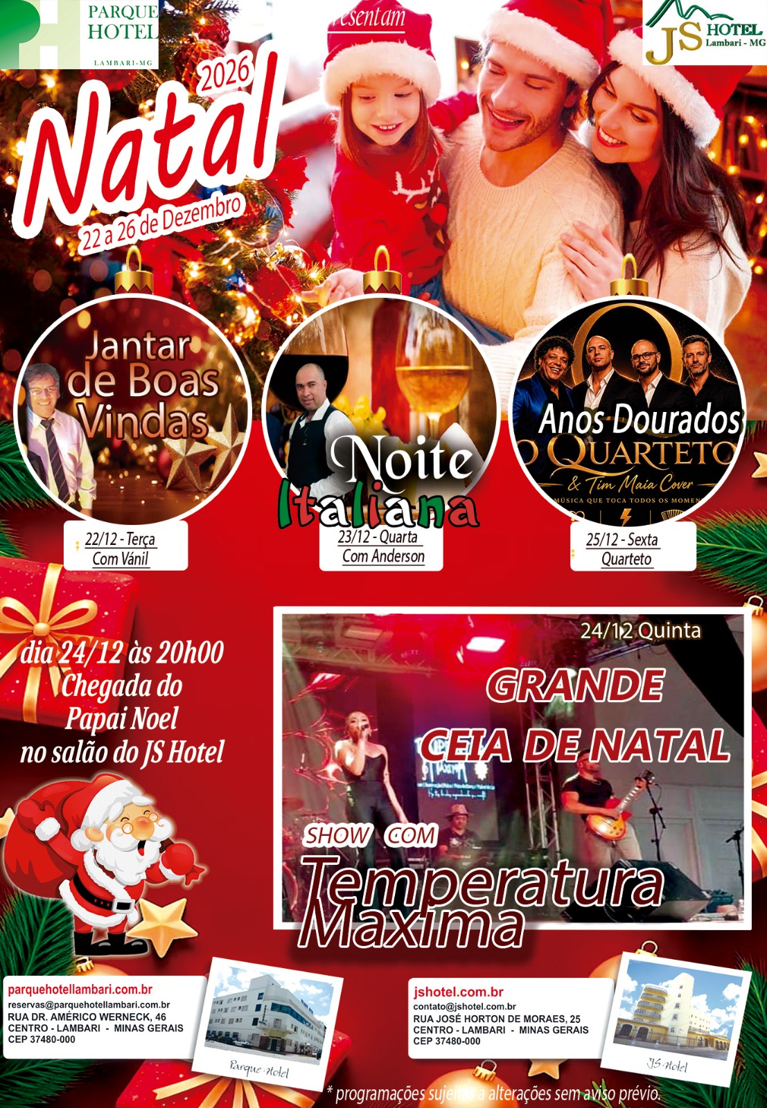 Natal 2026